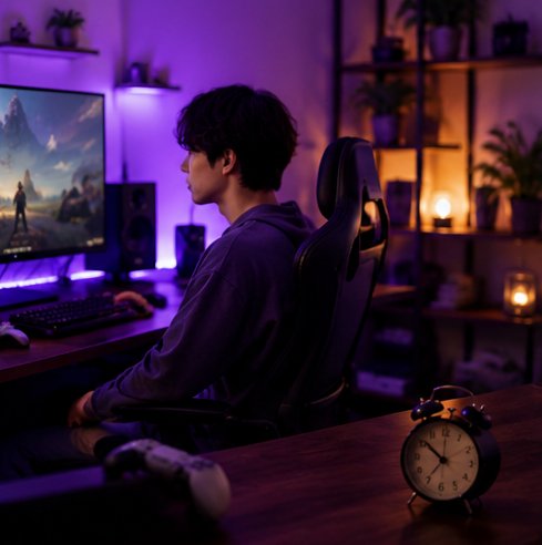 ゲームプレイ時間管理アプリ画面イメージ