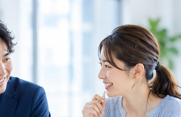 キャリアについて話し合う様子