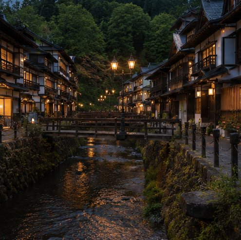 カップル温泉旅行