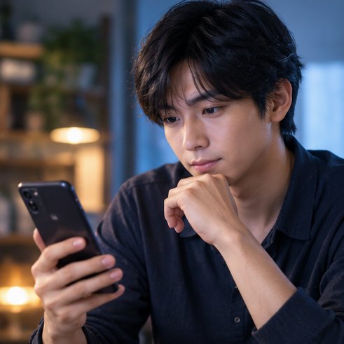 仕事の休憩時間にナンプレクエストを遊ぶイメージ