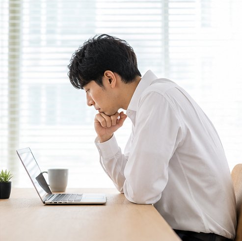 姿勢改善エクササイズを実践する様子