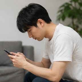 スマホ首
