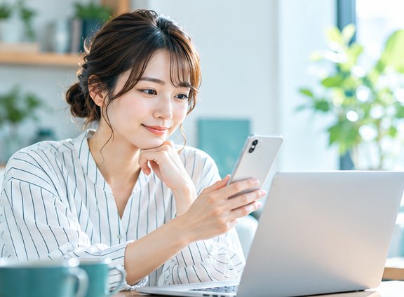 副業選びに迷う人のイメージ