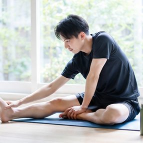 肩こりケアのストレッチ