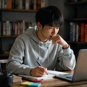 学習シーン