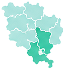 東京都の選挙区マップ